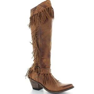 Nikka tan suede Old Gringo Cowgirl Boots 👢